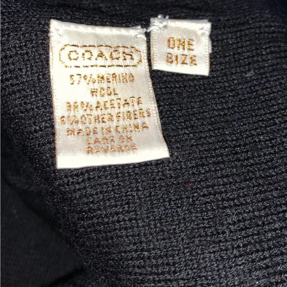 Coach authentic beanie tuque - Picture 3 of 3